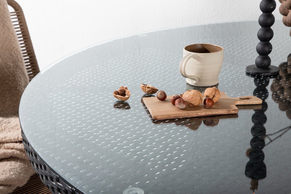 Tuin tafel Eluno - het moderne design creëert een gezellige sfeer