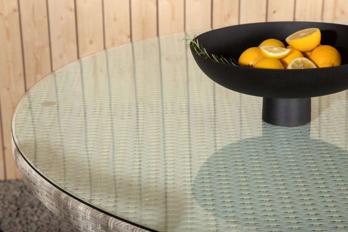 Tuin tafel Eluno - het moderne design creëert een gezellige sfeer