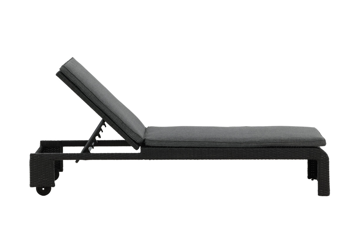 Tuin ligstoel Irina - van riet