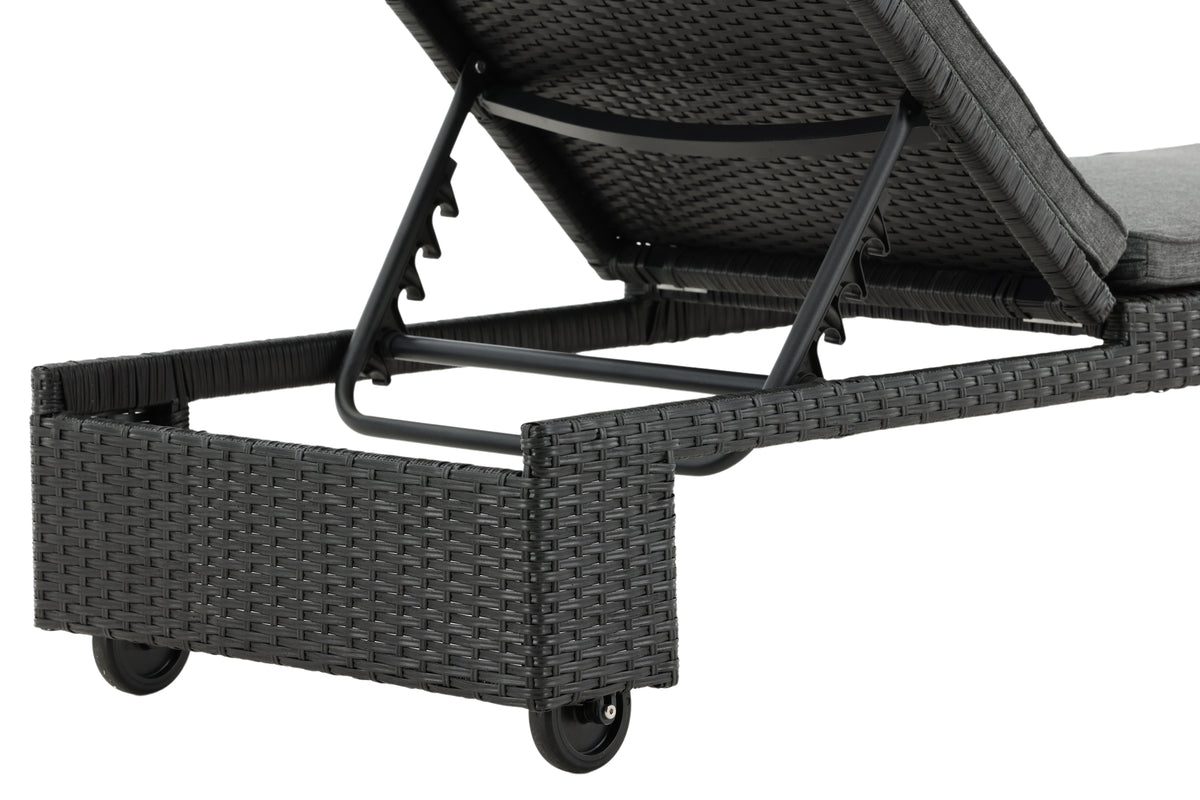 Tuin ligstoel Irina - van riet