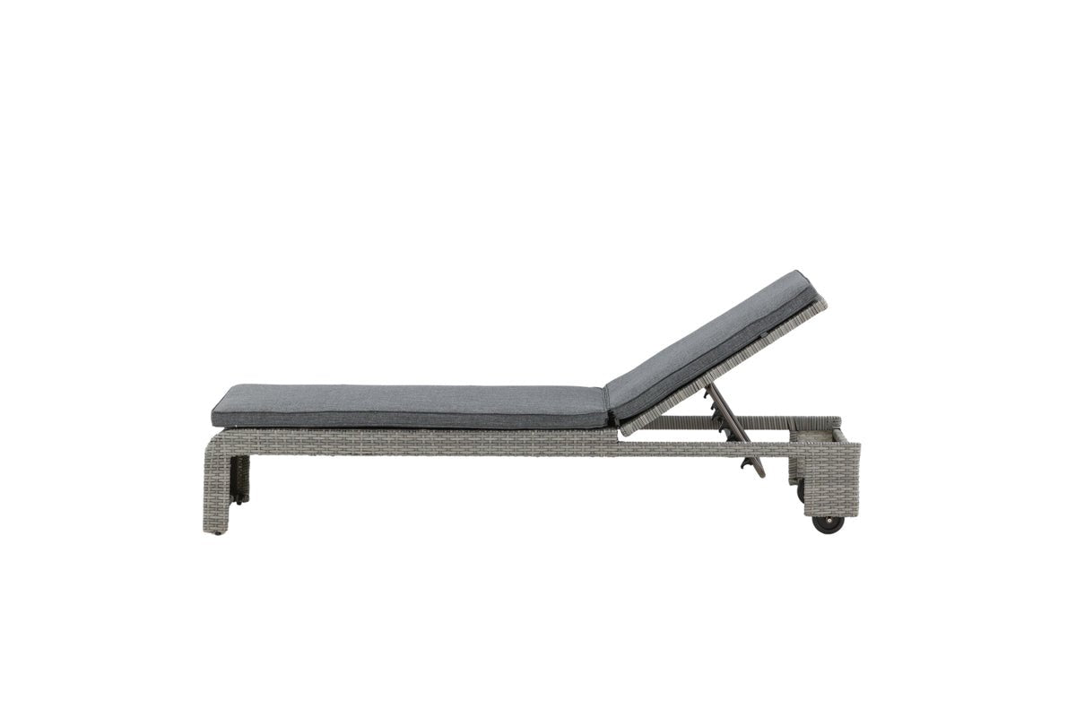 Tuin ligstoel Irina - van riet