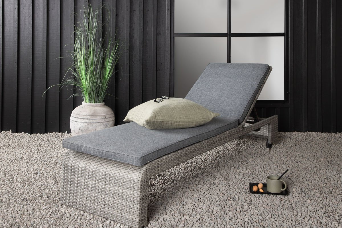 Tuin ligstoel Irina - van riet