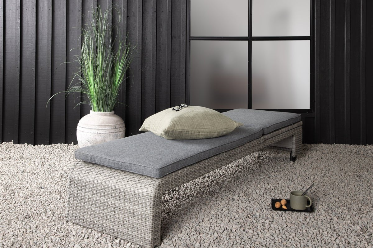 Tuin ligstoel Irina - van riet