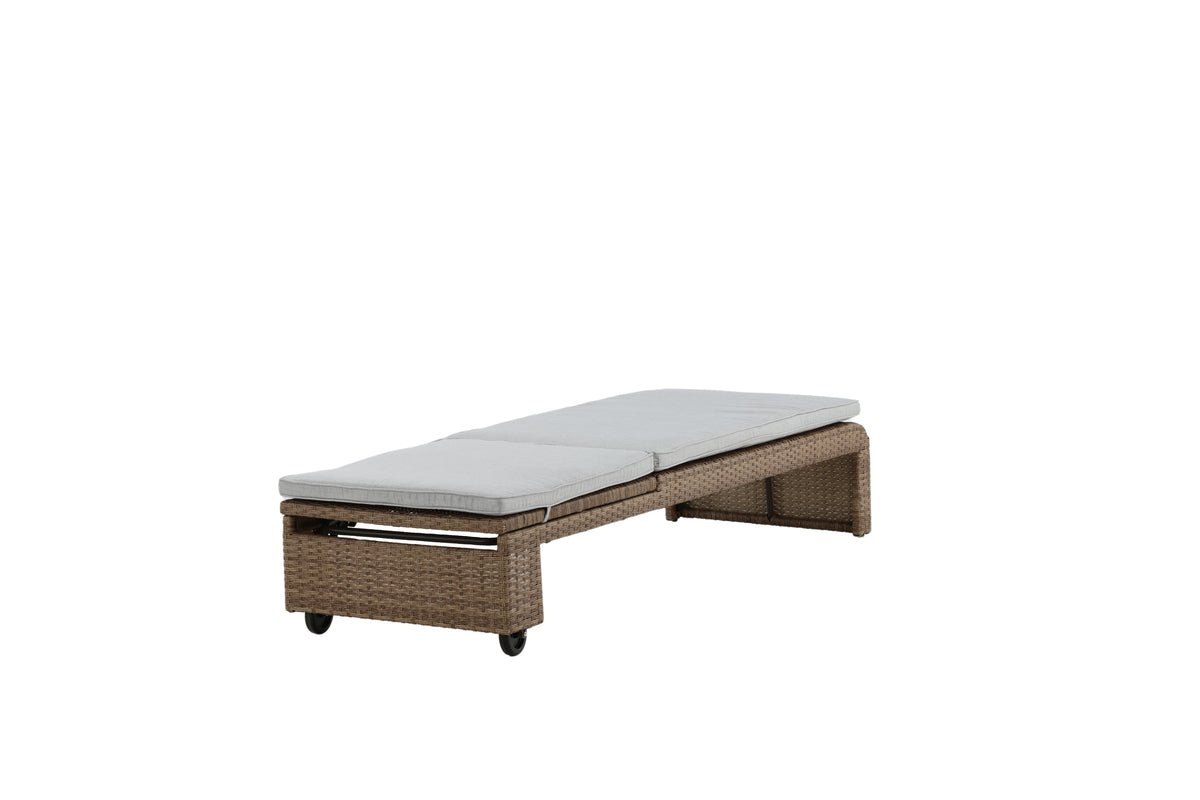 Tuin ligstoel Irina - van riet