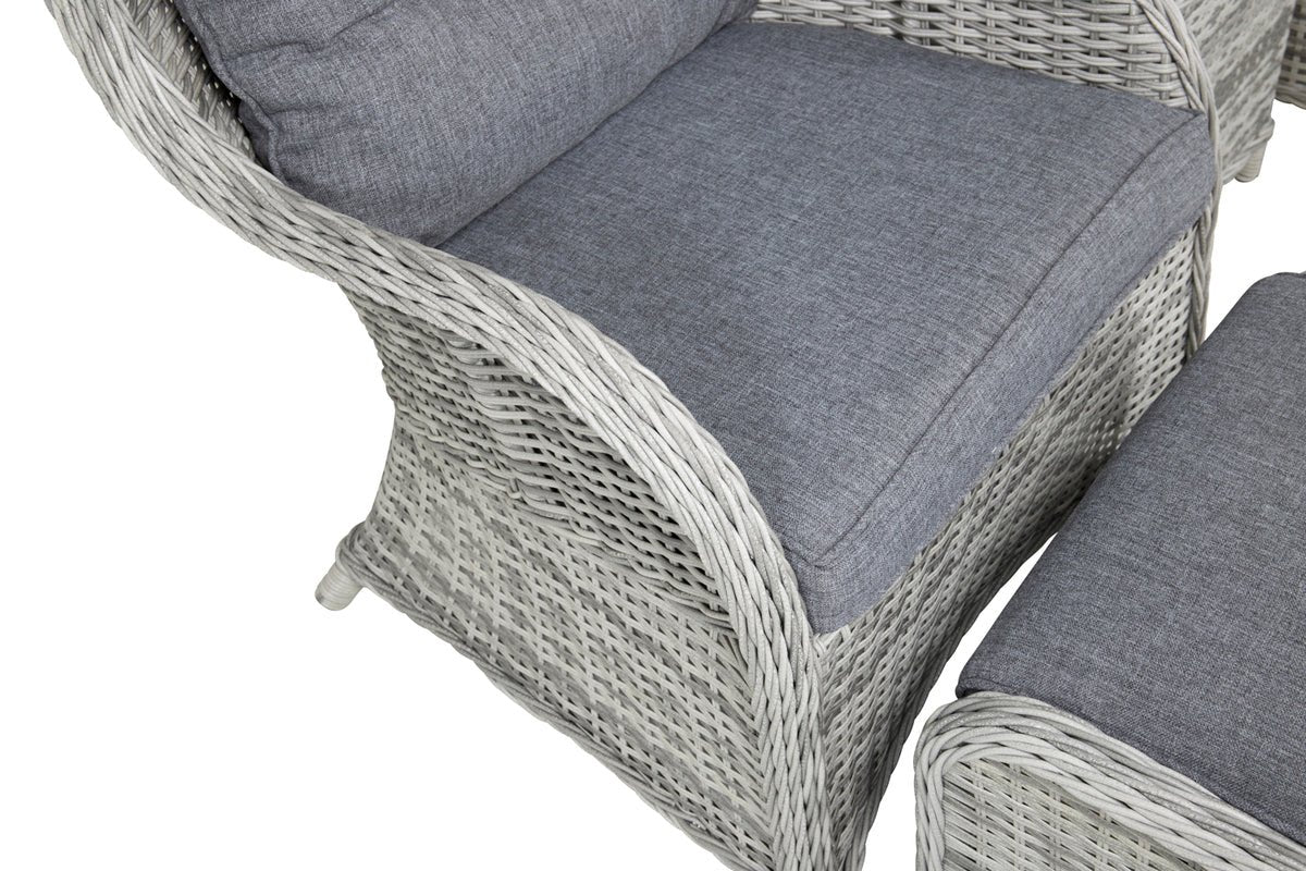 Garten Loungeset Tarell – 3-delige set met fauteuils en tafel