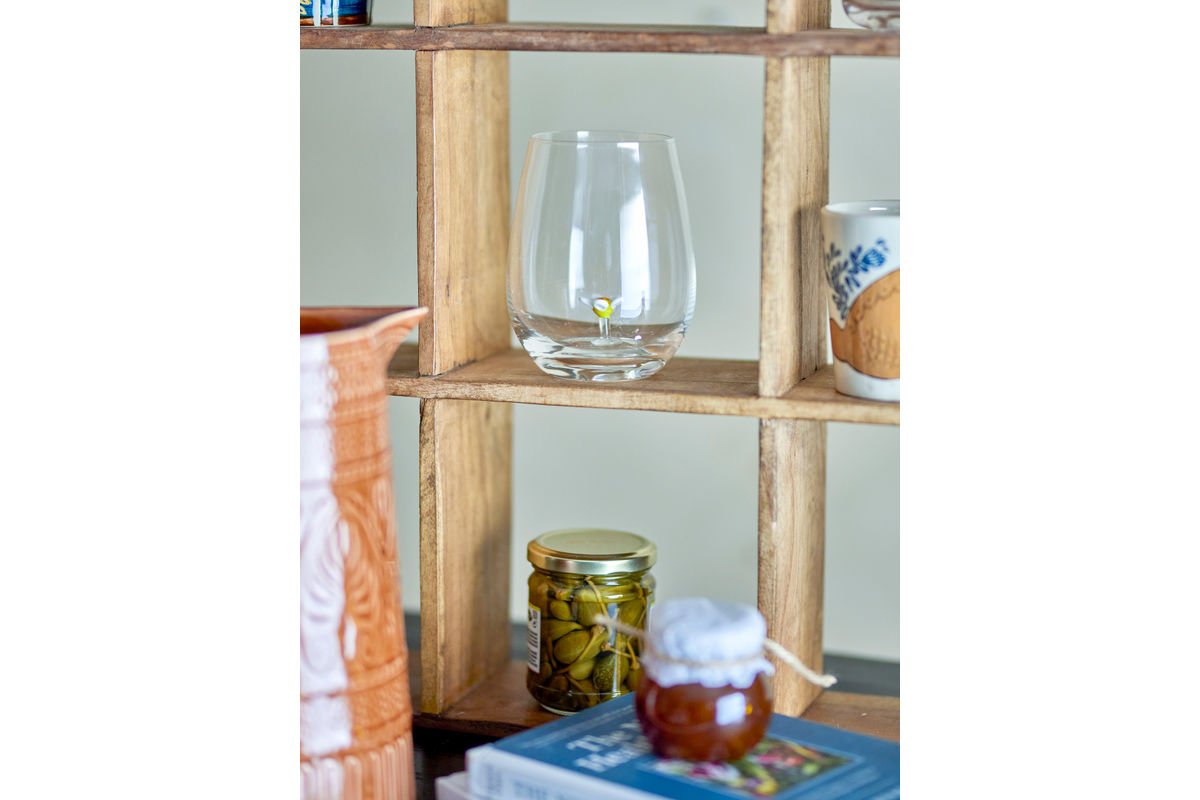 Drinkglazen Cala – Glas met handgemaakte figuren (set van 4)