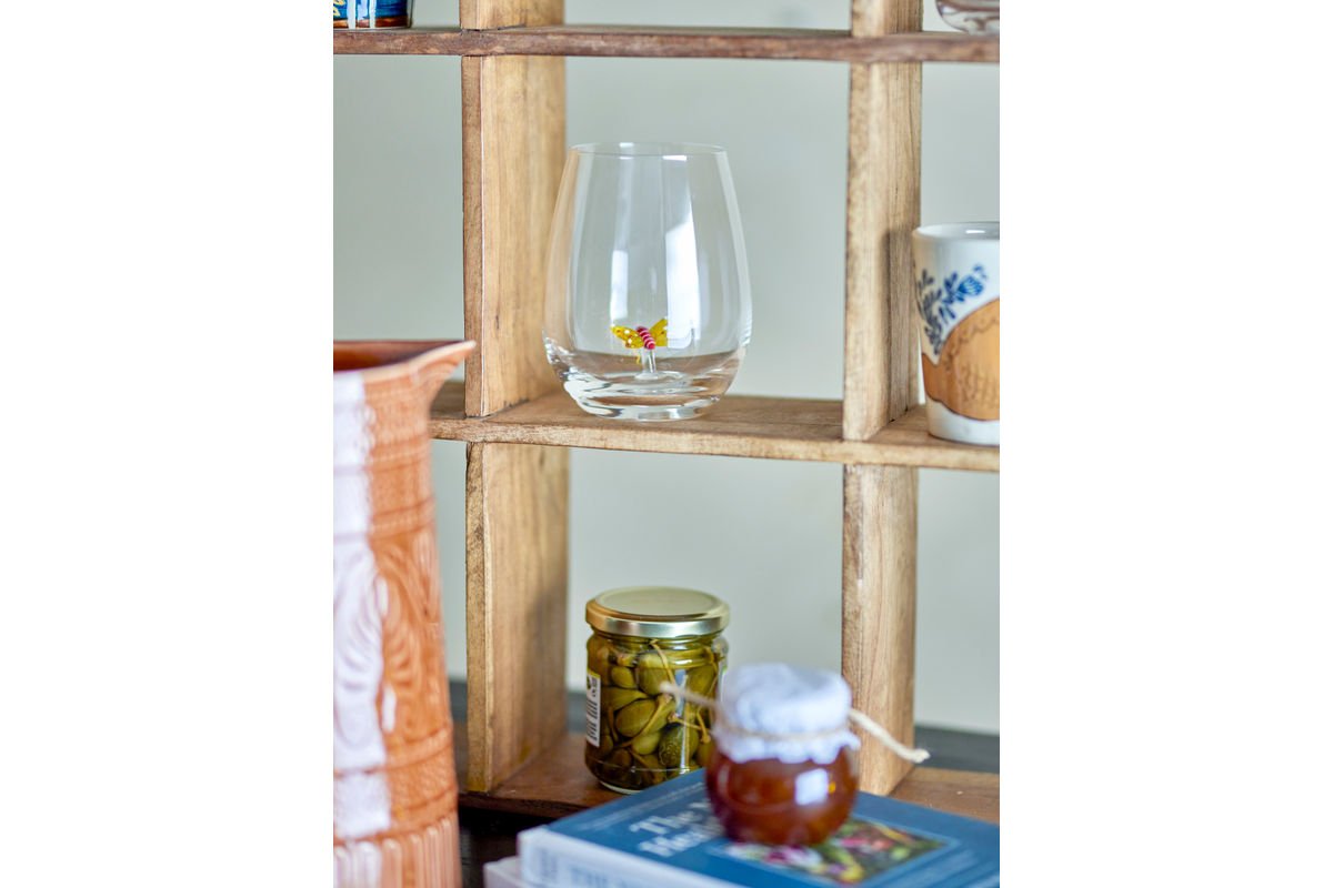 Drinkglazen Cala – Glas met handgemaakte figuren (set van 4)