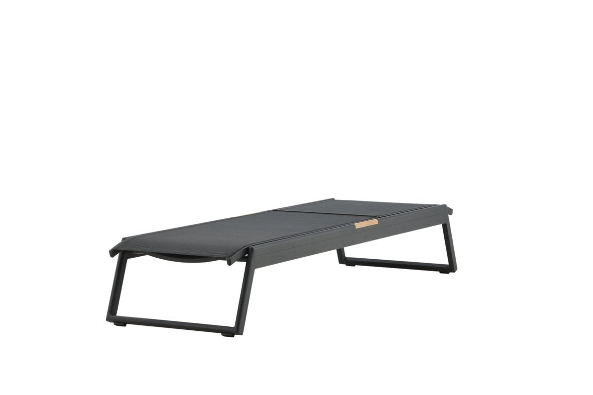 2-delige set - ligstoel Brazilië van Textilene en aluminium