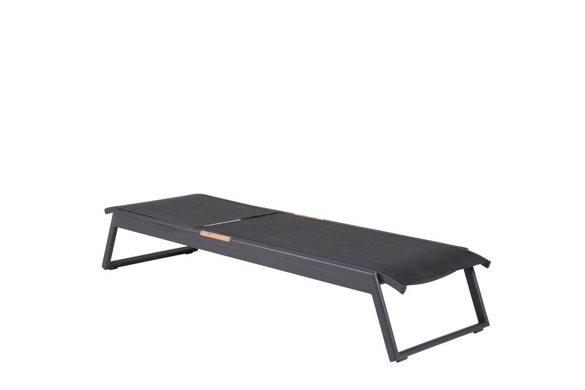 2-delige set - ligstoel Brazilië van Textilene en aluminium