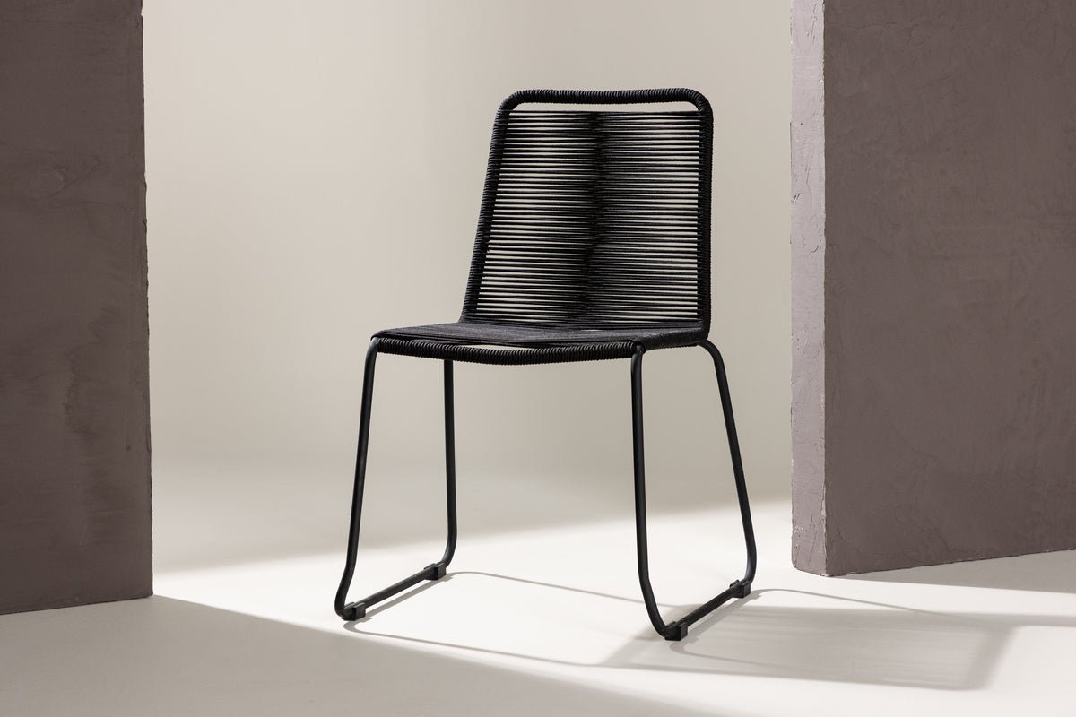 2-delige set - Tuinstoel Lina van Metaal/polyester