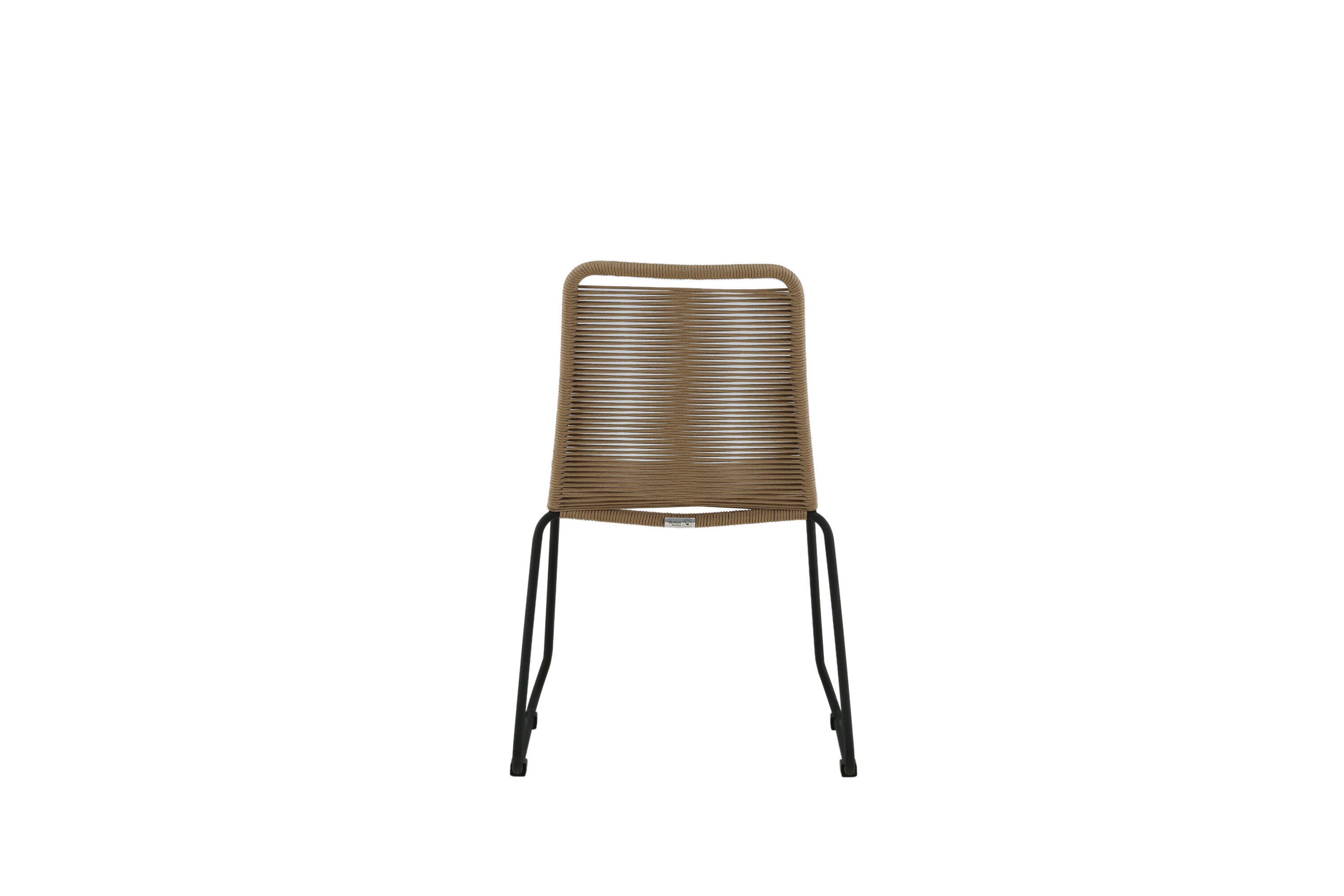 2-delige set - Tuinstoel Lina van Metaal/polyester