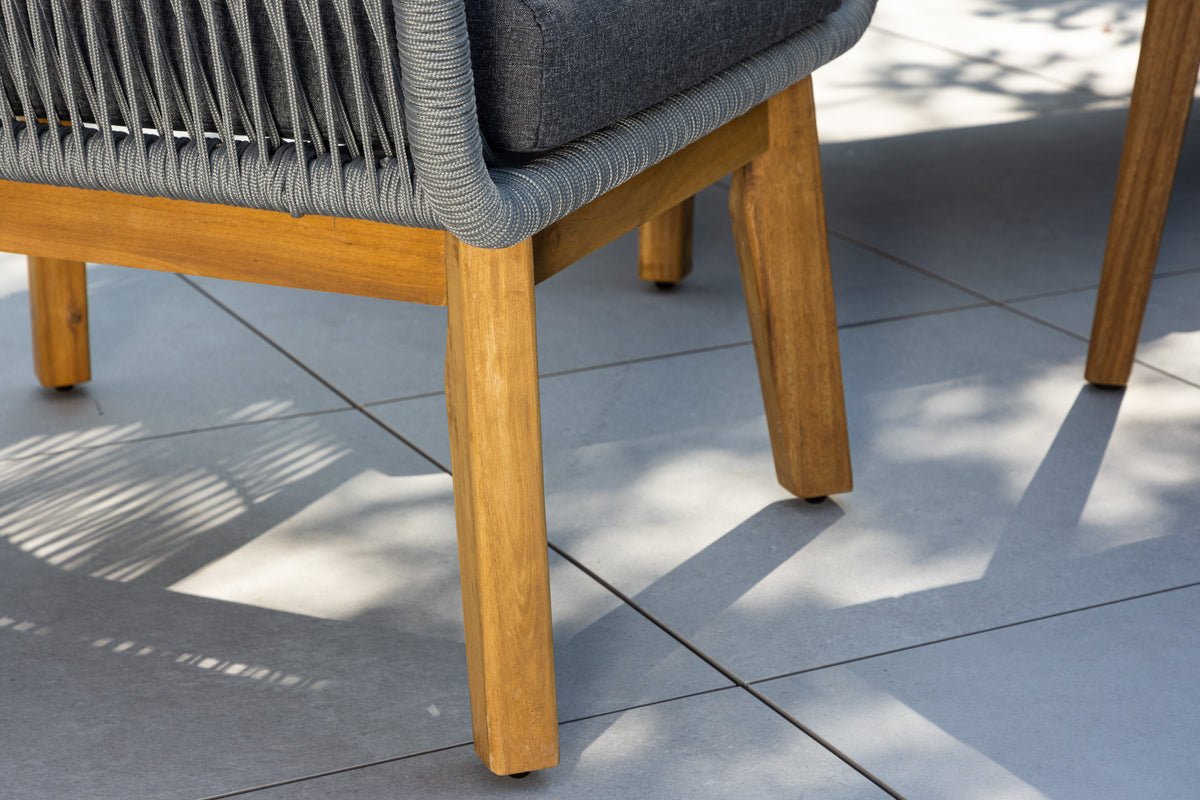 Tuin Loungeset Rawai – weerbestendig, in twee kleuren van hout