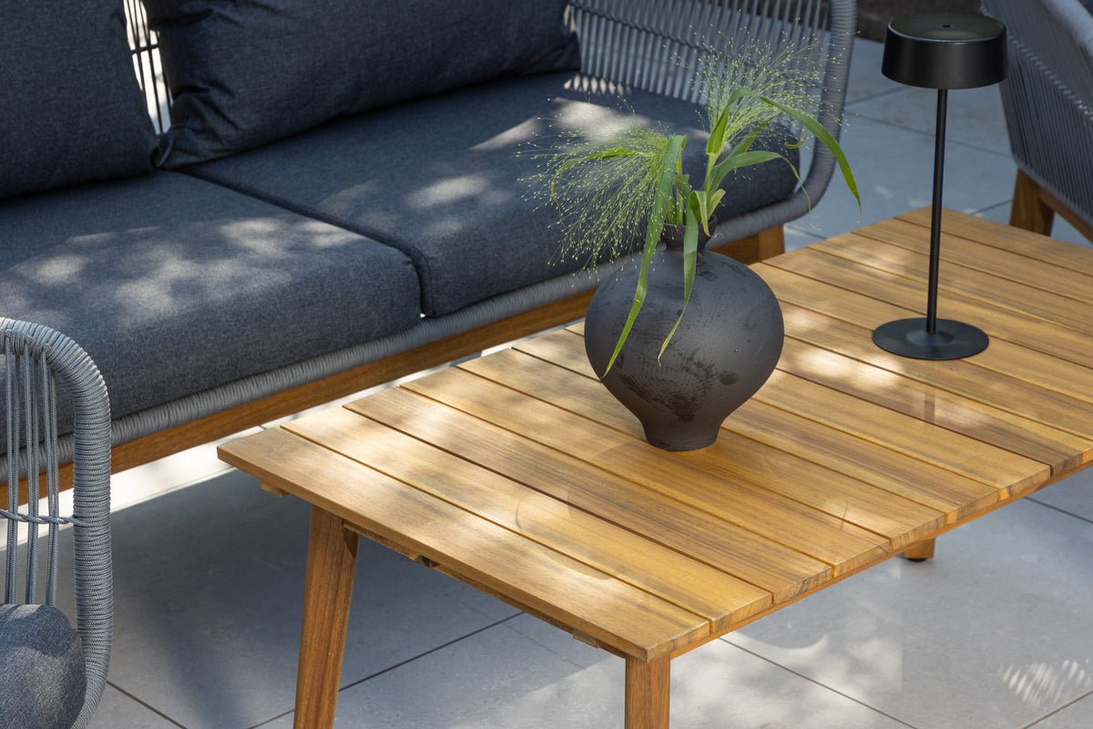 Tuin Loungeset Rawai – weerbestendig, in twee kleuren van hout