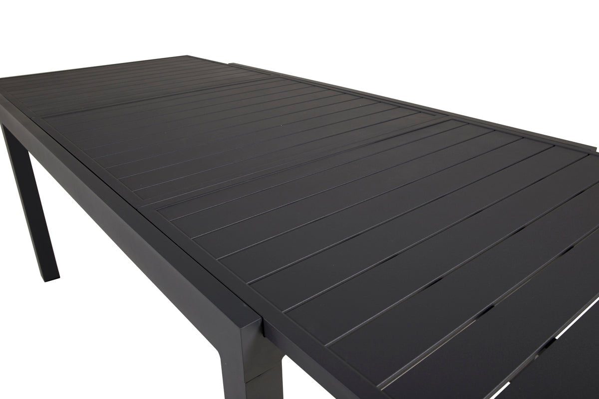 Tuin tafel Nohani - uitschuifbare eettafel gemaakt van robuust aluminium