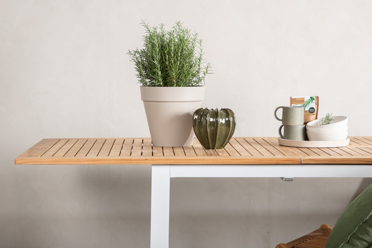 Tuin tafel Lunea - een uitschuifbare eettafel voor buiten