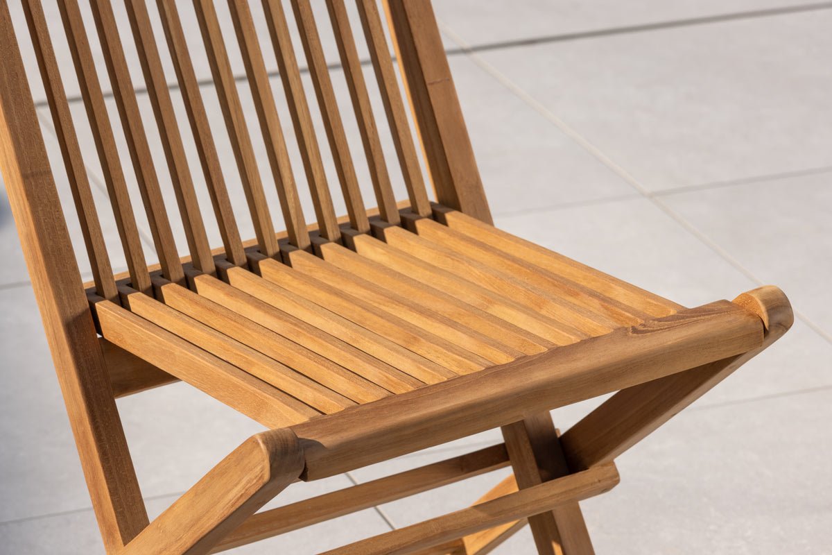 2-delige set - Tuinstoel Nairobi van teakhout