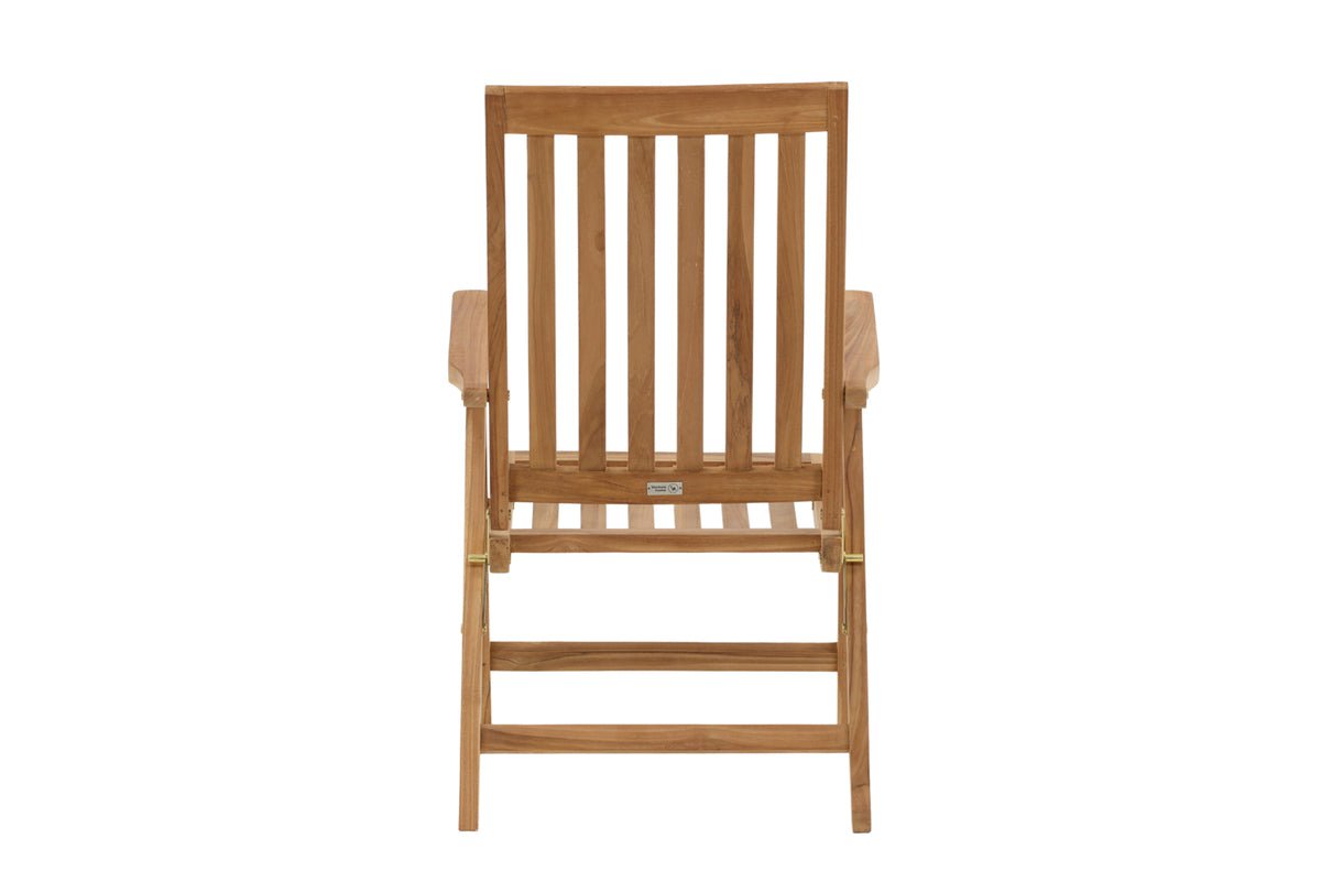 Tuinstoel Taki - van teakhout in natuurlijke look