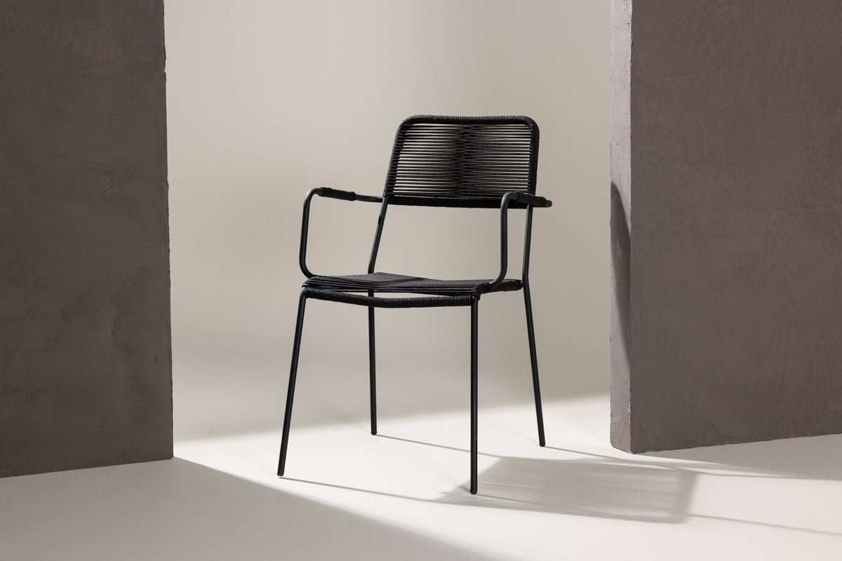 2-delige set - Tuinstoel Marla van Metaal/polyester