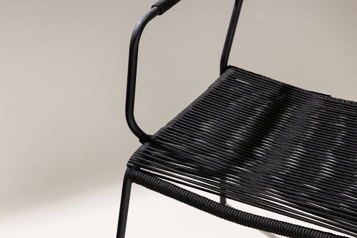 2-delige set - Tuinstoel Marla van Metaal/polyester