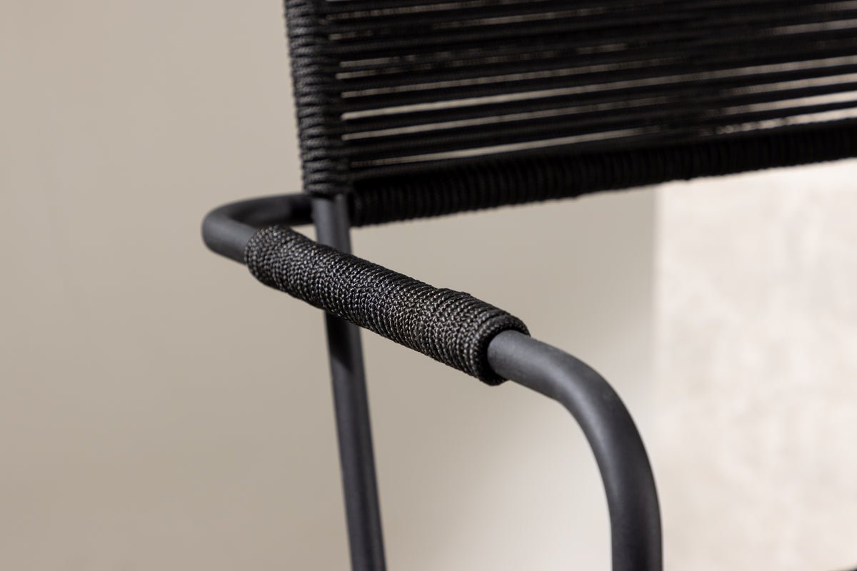 2-delige set - Tuinstoel Marla van Metaal/polyester