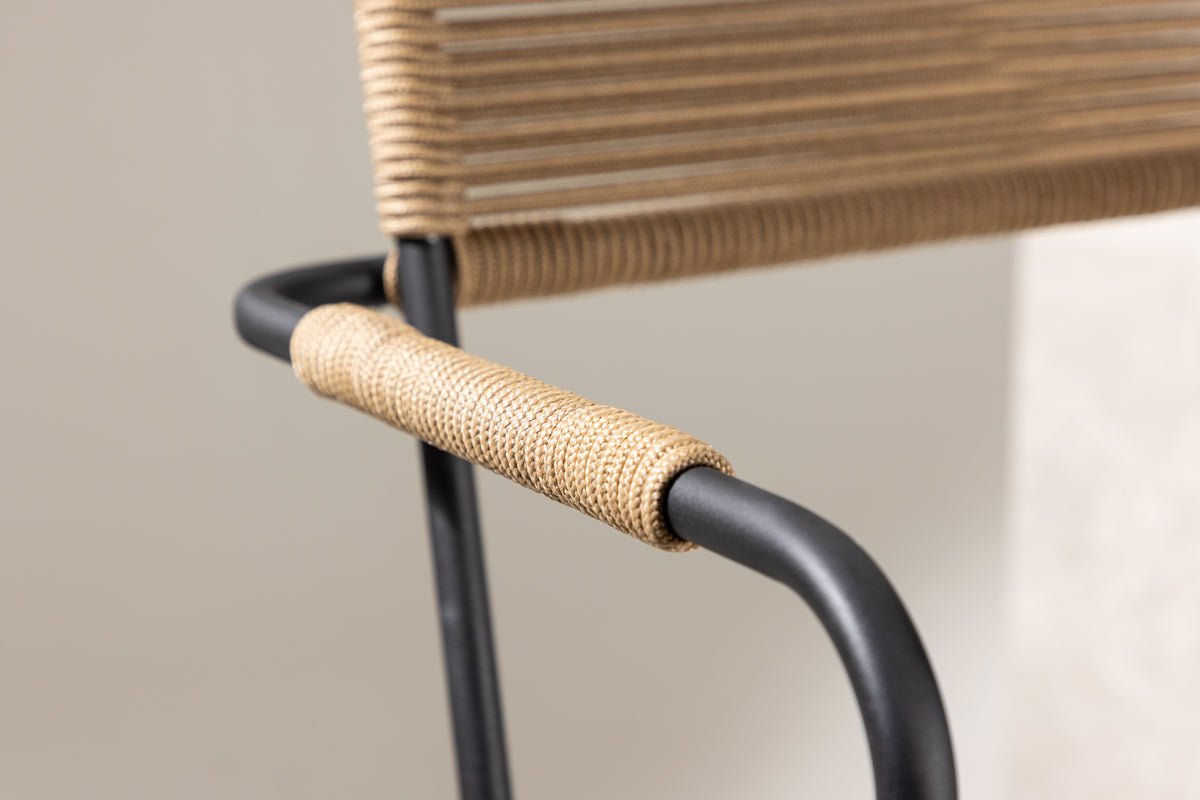 2-delige set - Tuinstoel Marla van Metaal/polyester