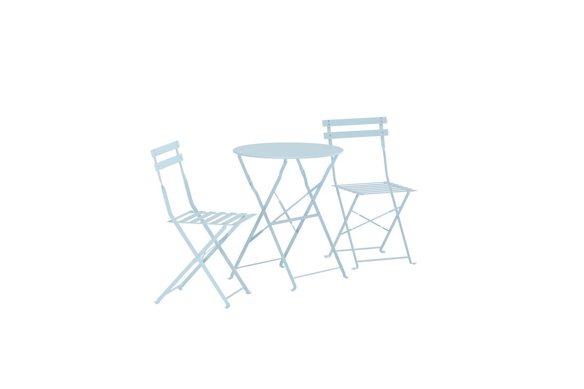 Tuin Loungeset Elion – 3-delige set met ronde tafel in 3 kleuren