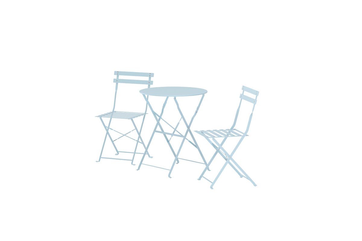 Tuin Loungeset Elion – 3-delige set met ronde tafel in 3 kleuren