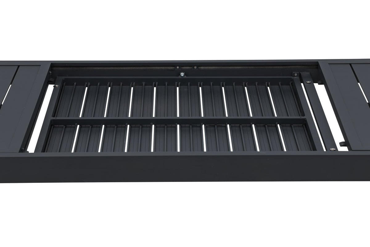 Tuin eettafel Liora - Uitschuifbaar van 160 tot 240 cm in Beige of Zwart