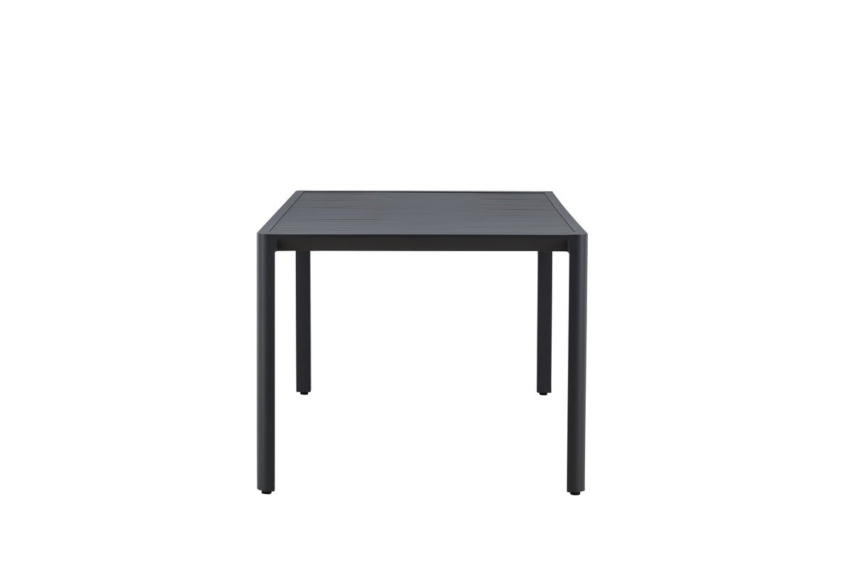 Tuin eettafel Vento - 200x90 cm van aluminium in Beige of Zwart