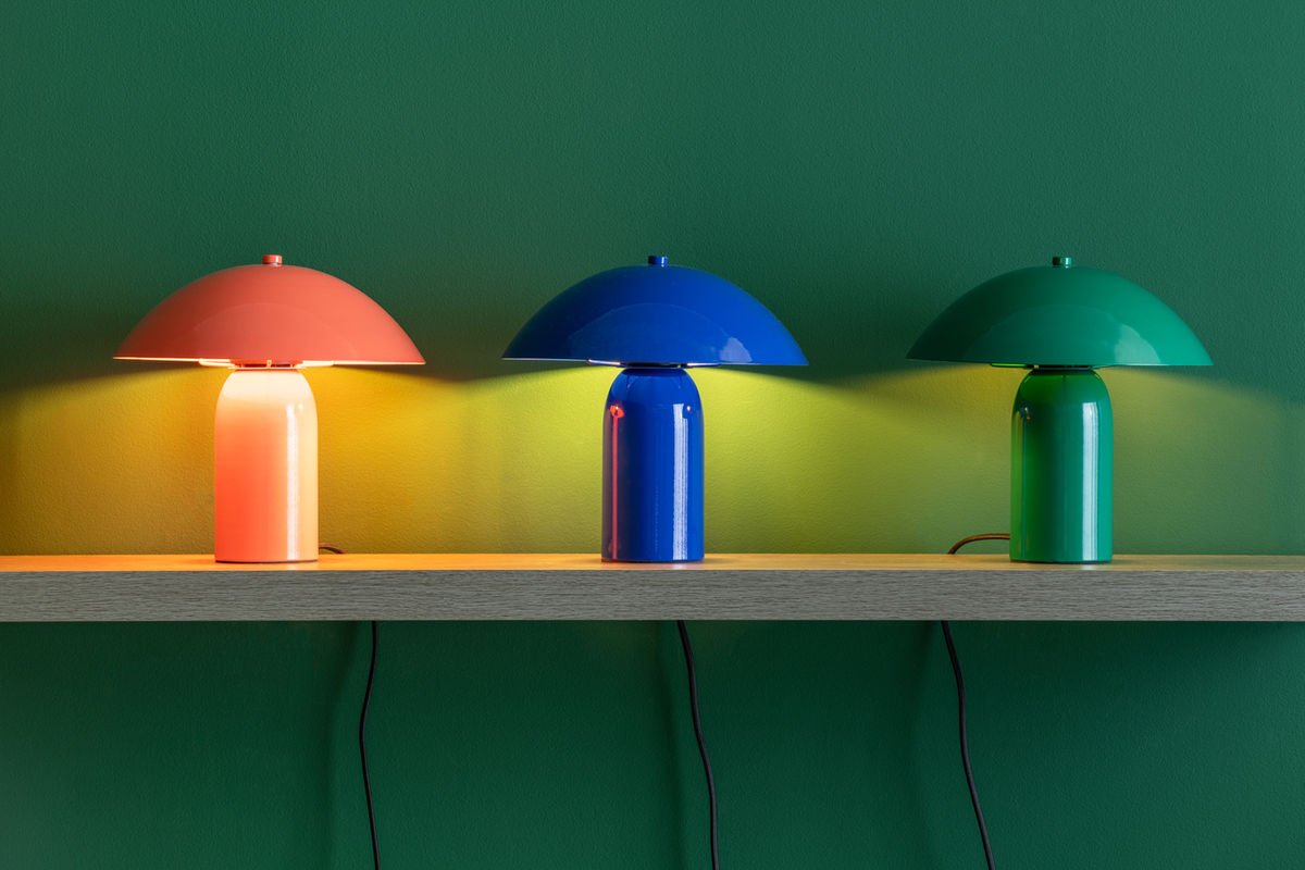 Tafellamp Luna - vervaardigd uit ijzer