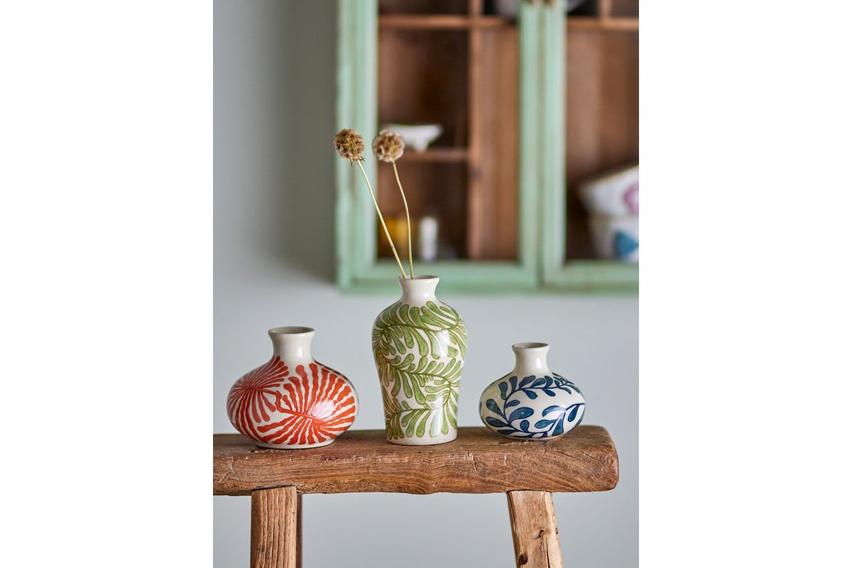 Vasenset (3-delig) „Flower Dream“ – van steengoed