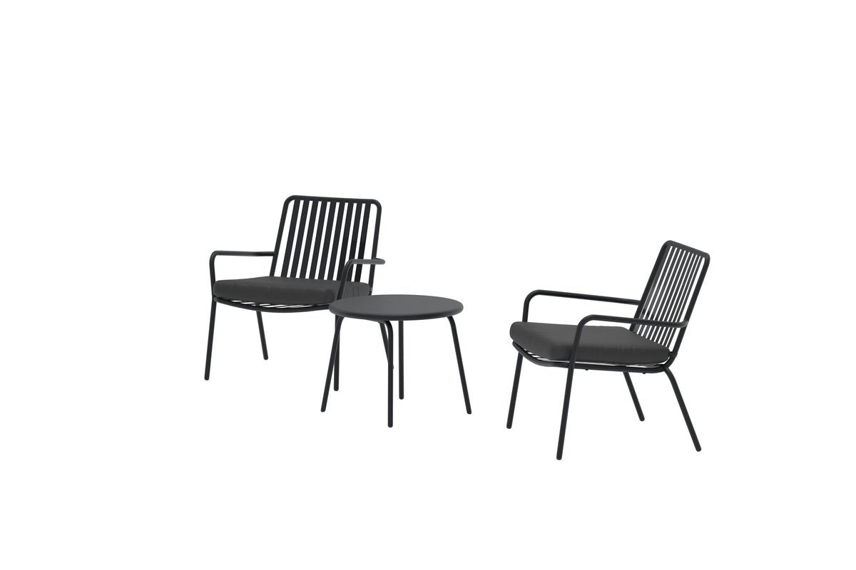 Tuin Loungeset Ravo – 3-delige set met stoelen en tafel