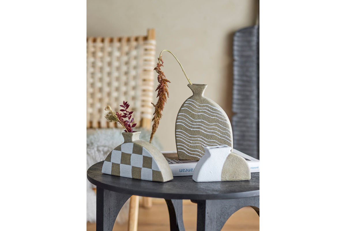 Vaas Set (3-delig) „Nauta“ – Terracotta