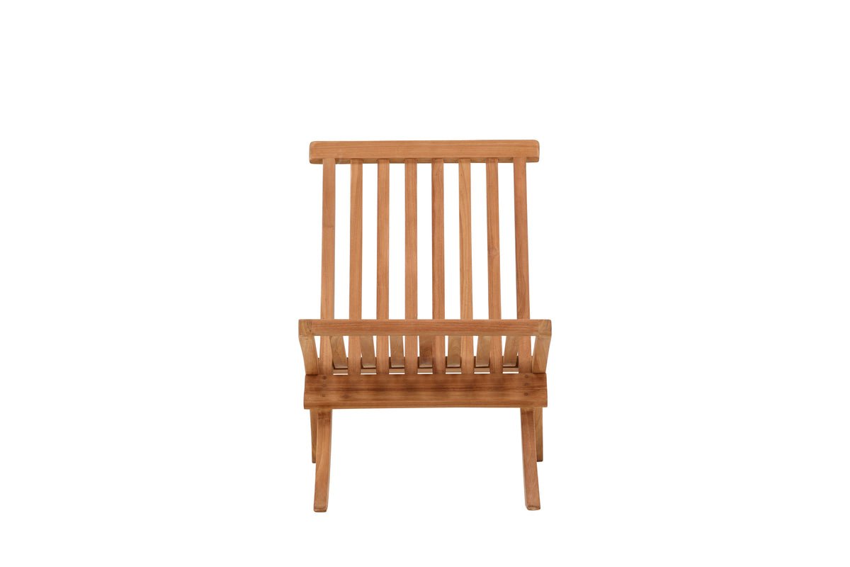 Tuin-loungestoel Hope - van weerbestendig teakhout