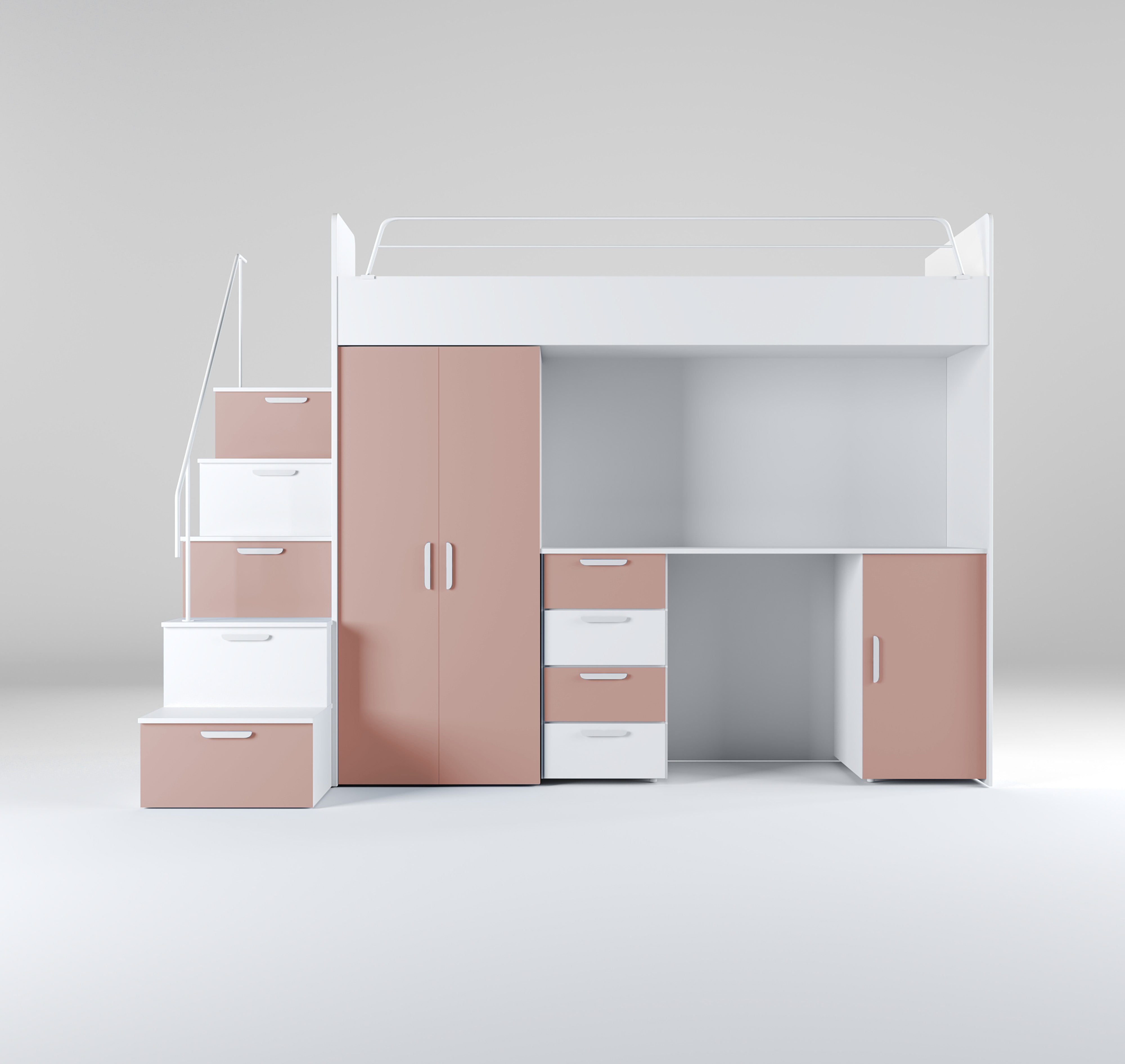 Kinderhoogslaper Dream matte afwerking