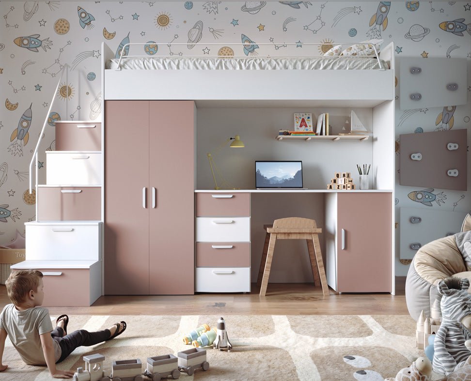 Kinderhoogslaper Dream matte afwerking