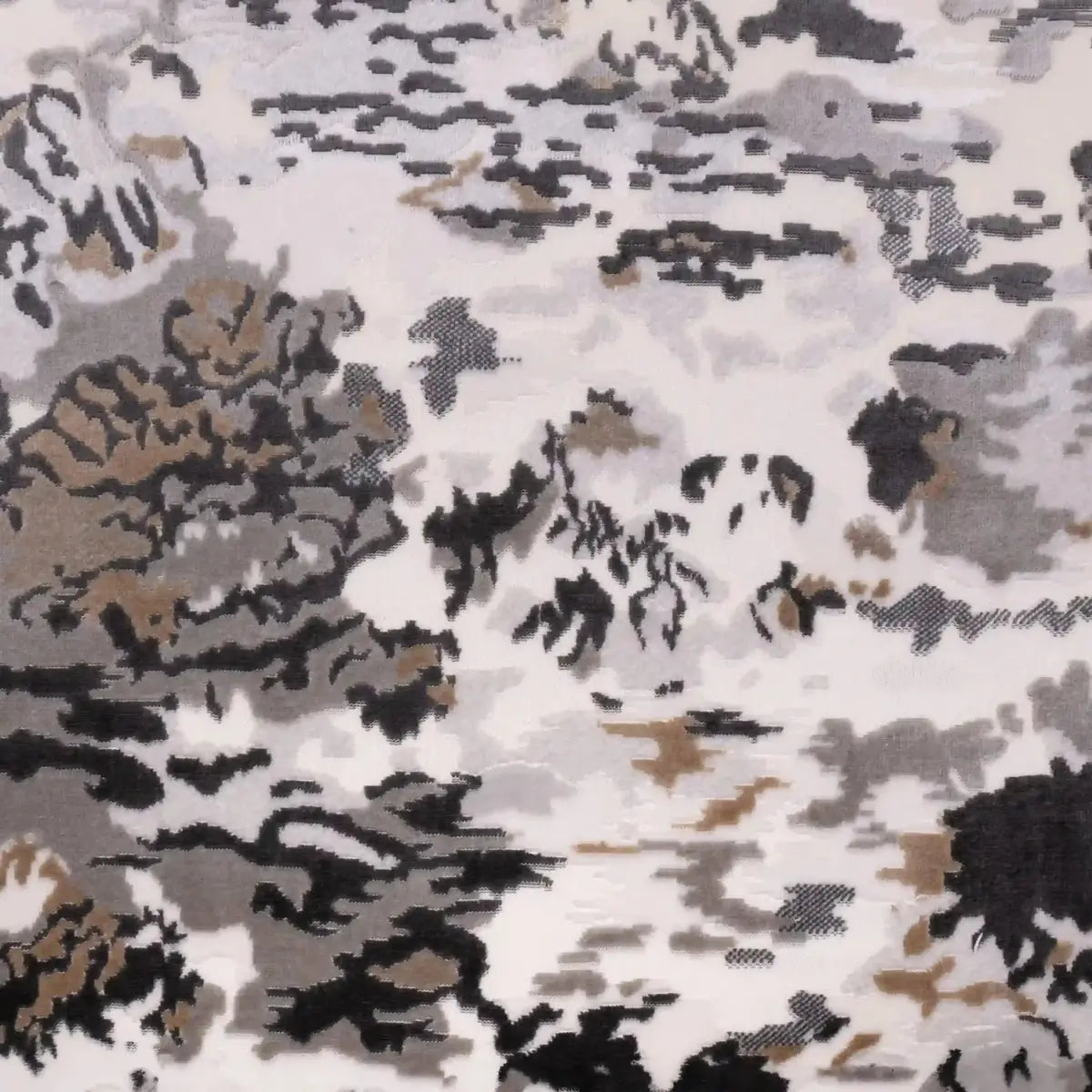 Design hoekbank Lesley Mini - jacquard met aquarelpatroon