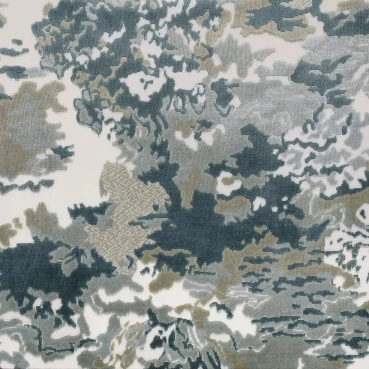 Design hoekbank Lesley Mini - jacquard met aquarelpatroon