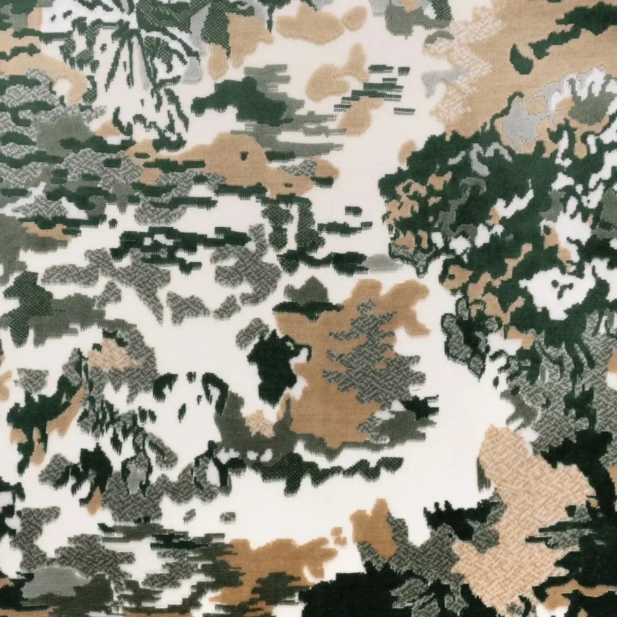 Design hoekbank Lesley Mini - jacquard met aquarelpatroon
