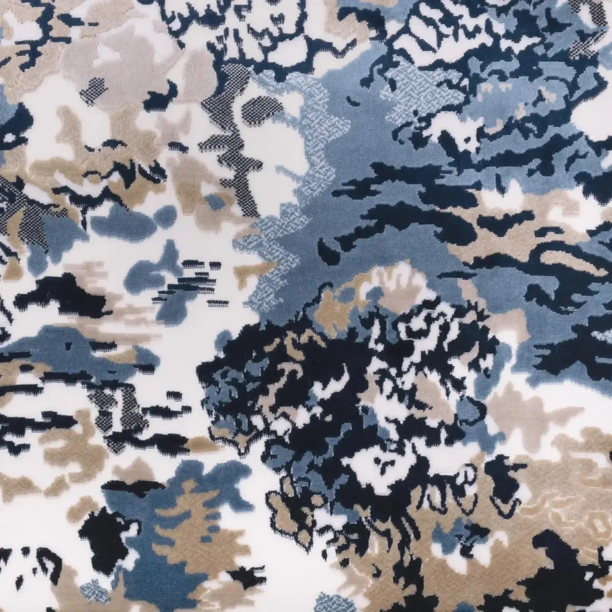 Design hoekbank Lesley Mini - jacquard met aquarelpatroon