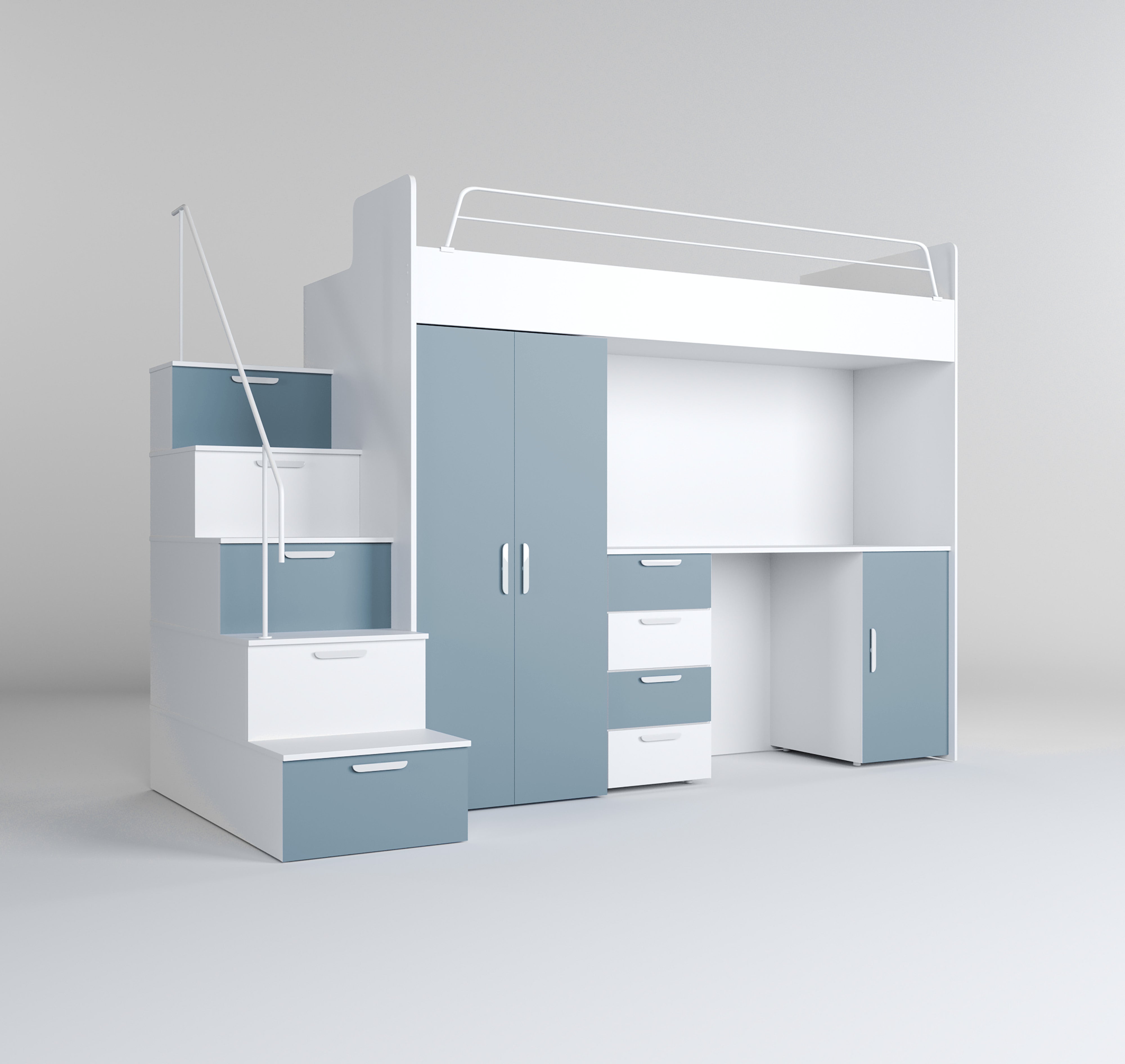 Kinderhoogslaper Dream matte afwerking