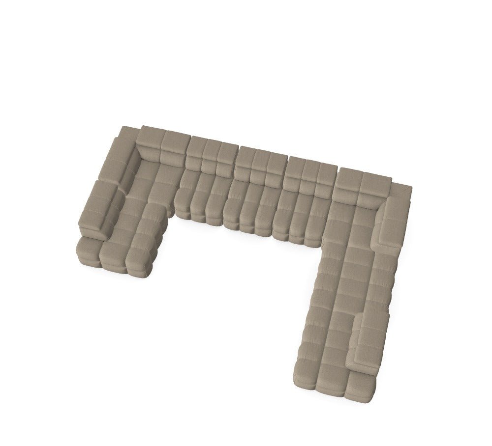 Modulaire bank Buffalo - Jouw gewenste configuratie M_PTR9GD