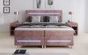Boxspringbed Sejour met LED in Ribstof