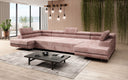 Designer Sofa Taormina met slaap- en klapfunctie in corduroy