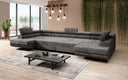 Designer Sofa Taormina met slaap- en klapfunctie in corduroy