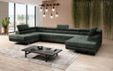 Designer Sofa Taormina met slaap- en klapfunctie in corduroy