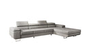 Designer-hoekbank Calvera Maxi met slaap- en uitklapfunctie in Bouclé