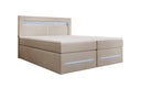 Boxspringbed Minera met LED, USB en opbergruimte