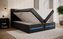 Boxspringbed Minera met LED, USB en opbergruimte