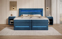 Boxspringbed Minera met LED, USB en opbergruimte